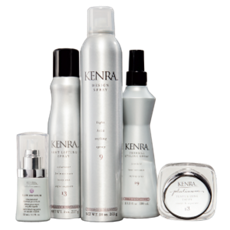Kenra Silver Bottle Products