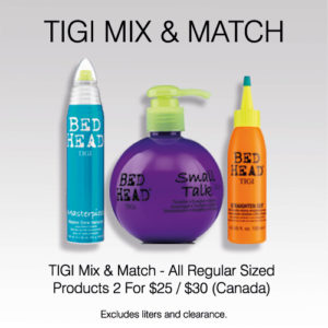 TIGI Mix and Match Specials
